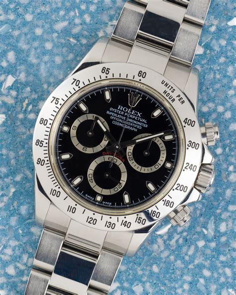 rolex daytona ref 116520 mk2 nos full set|rolex daytona bezel.